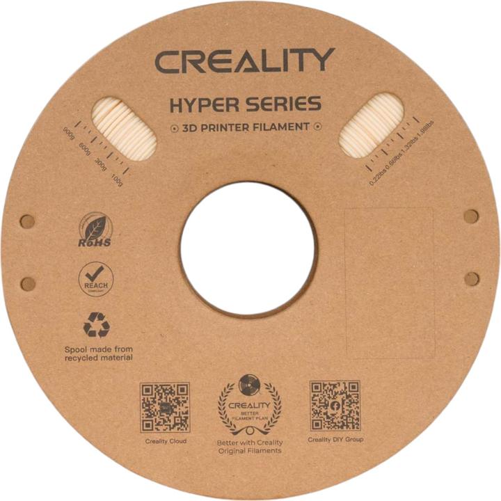 Immagine prodotto Creality Hyper PLA (PLA, 1.75 mm, 1000 g, Beige)