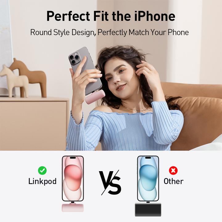 Image du produit iWalk LinkPod 3Pro PNK-A (3500 mAh)