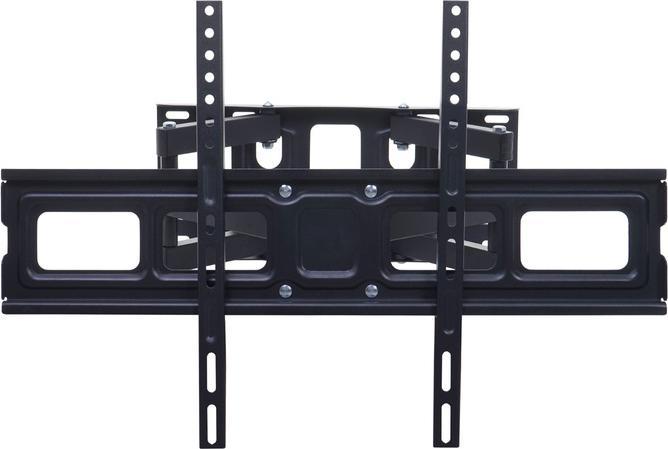 Produktbild Swisshandel24 TV-Wandhalterung, Monitor-Halter, kaltgewalzt neigbar schwenkbar ausziehbar 32-65 Zoll Vesa bis 600m (Wand, 65", 50 kg)