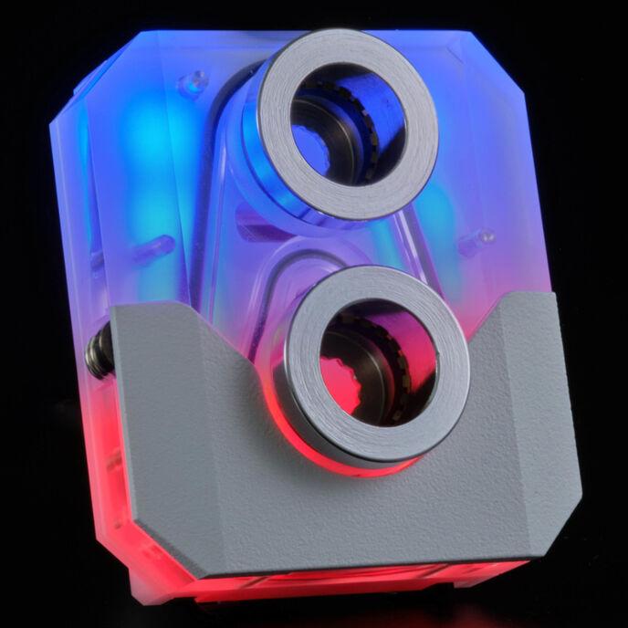 Image du produit Phanteks Glacier EZ-Fit 450CPU Refroidisseur à eau pour CPU, RGB - blanc