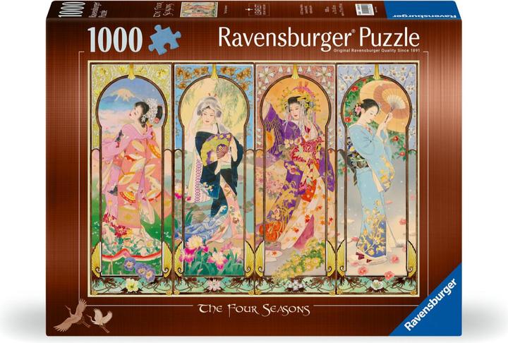 Produktbild Ravensburger Puzzle Die vier Jahreszeiten, 1000 Teile. (1000 Teile)