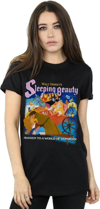 Immagine prodotto Disney Sleeping Beauty Collage Poster Maglietta Ampia Donna (XL)