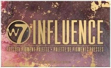 Actual product image W7 London Influence Pressed Pigment Palette 18g - Vegan