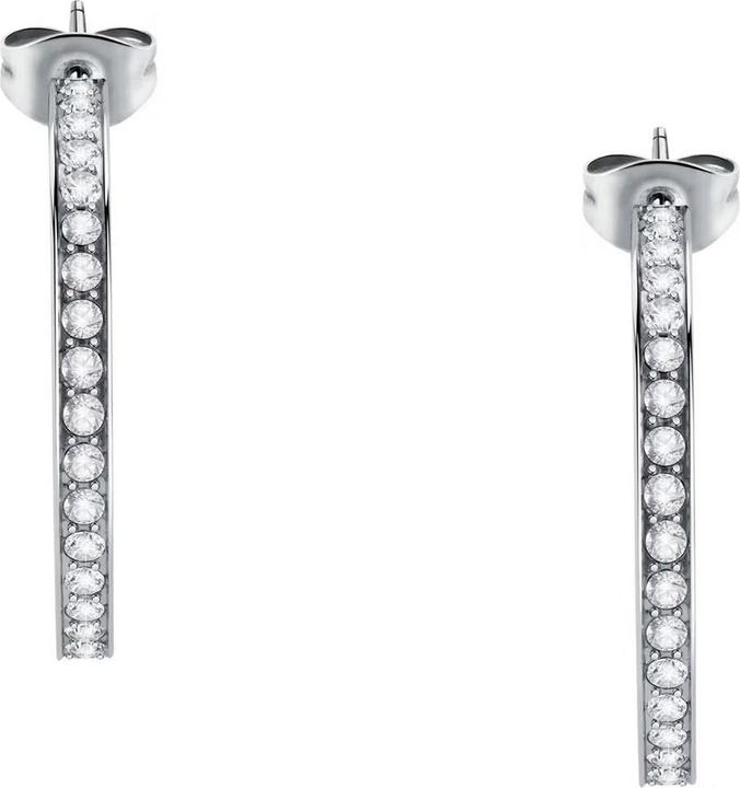Image du produit Morellato Boucles D'Oreilles Créoles +Crystal (Acier inoxydable)