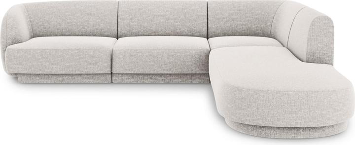 Image du produit Micadoni Canapé D'Angle Droit, "Miley", 6 Places, 255x248x70Fabriqué en Europe (Canapé d'angle)