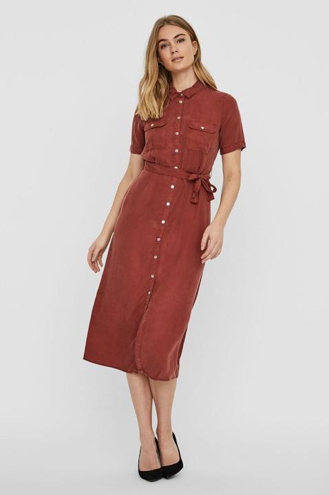 Actual product image Noisy May Button Detail Blouse Dress (M)