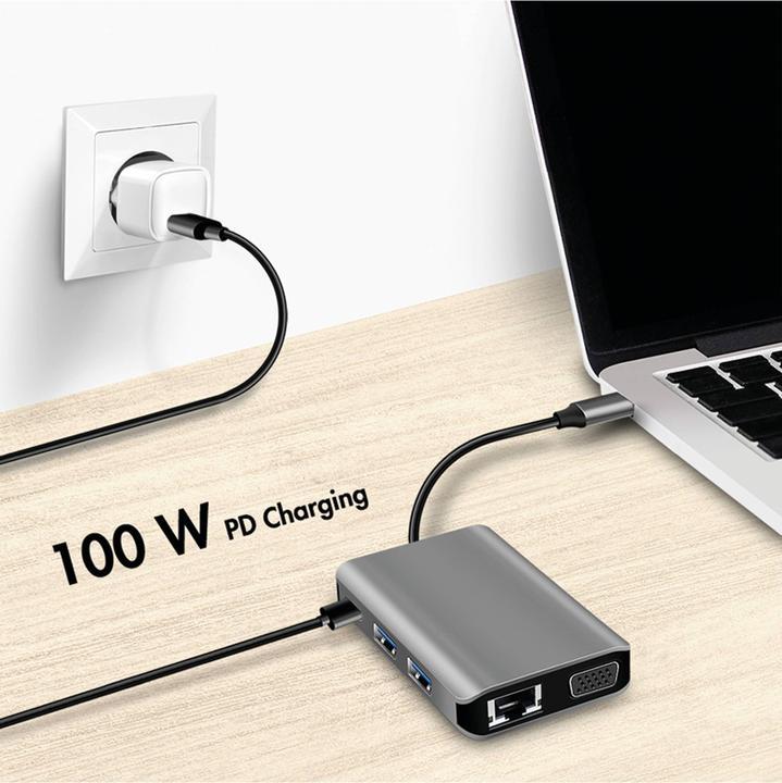 Produktbild LogiLink UA0410 (USB-C, 7 Ports)