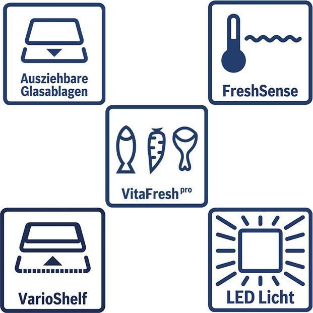 Produktbild Bosch Hausgeräte KIF41ADD0 (187 l)
