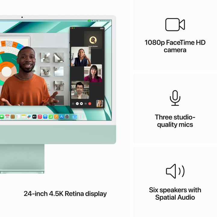 Actual product image Apple iMac 2023 (M3, 8 GB, 256 GB)