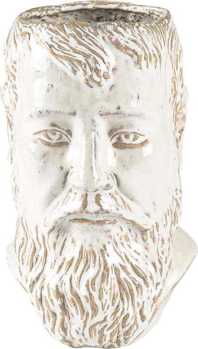 Produktbild Villa Collection Blumentopf Kopf 15 x 14 cm, Weiss (14 cm)