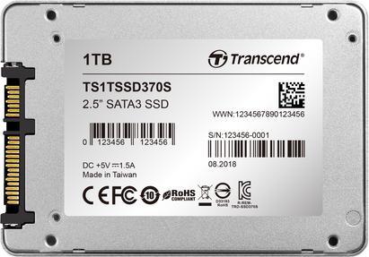 Image du produit Transcend 370s (1000 Go, 2.5")