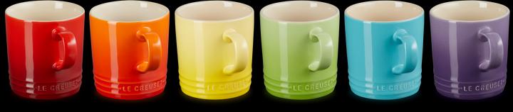 Actual product image Le Creuset Rainbow (350 ml, 6 x)