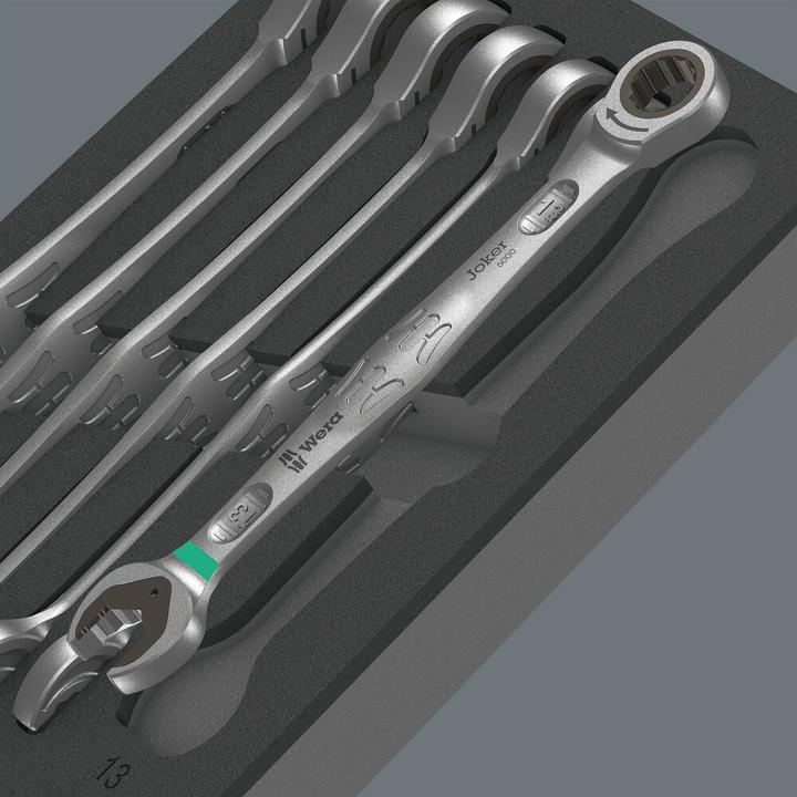 Actual product image Wera 9730 Foam insert 6000 Joker set 1 (12 mm, 13 mm, 16 mm, 11 mm, 17 mm, 14 mm, 15 mm, 18 mm, 19 mm, 8 mm, 10 mm)