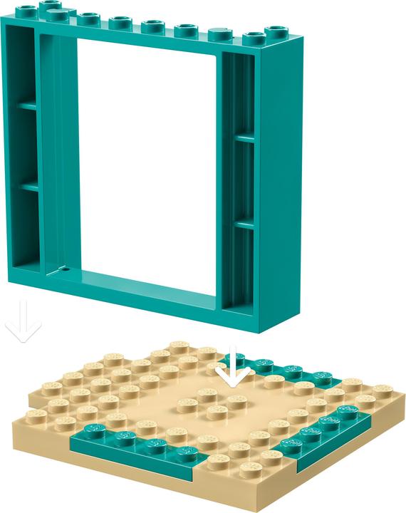 Productafbeelding LEGO Bluey und Chloe auf dem Spielplatz (11201, LEGO Blauwtje)