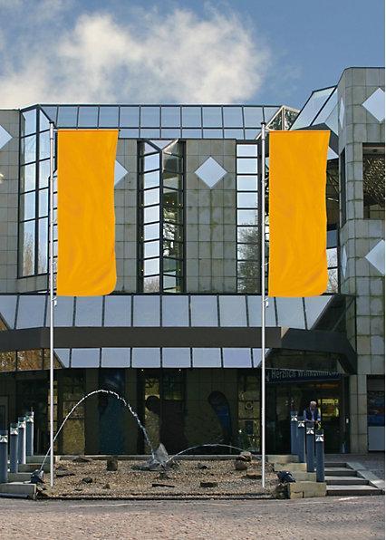 Actual product image Mannus Aluminium flagpole PRESTIGE