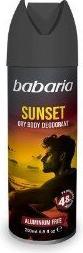 Immagine prodotto Babaria Deo Spray Men Sunset 200 ml