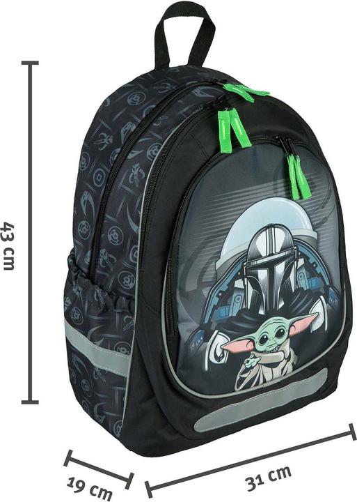 Actual product image Undercover Schulrucksack Star Wars The Mandalorian