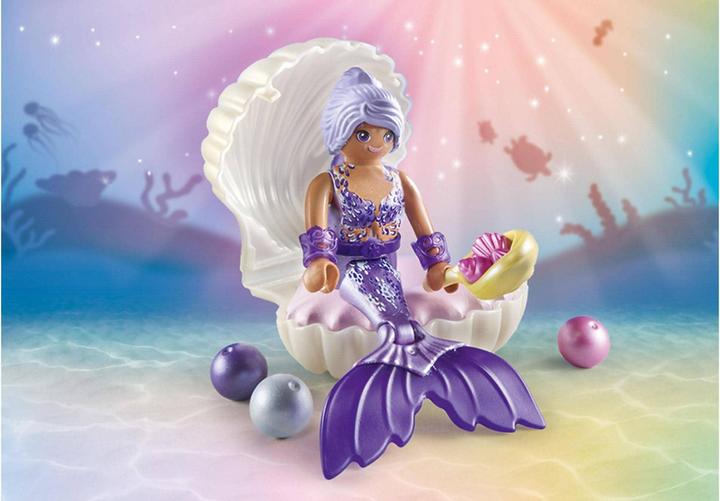 Produktbild Playmobil Meerjungfrau mit Perlmuschel (71502, Playmobil Princess Magic)