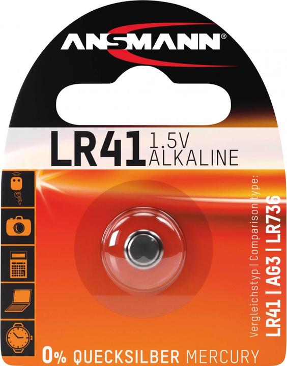 Produktbild Ansmann Lr41 (1 Stk., LR41, 35 mAh)