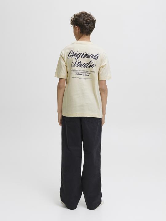 Actual product image Jack & Jones Jornorrebro Typo Tee Ss Crew Neck Sn Jnr (176)