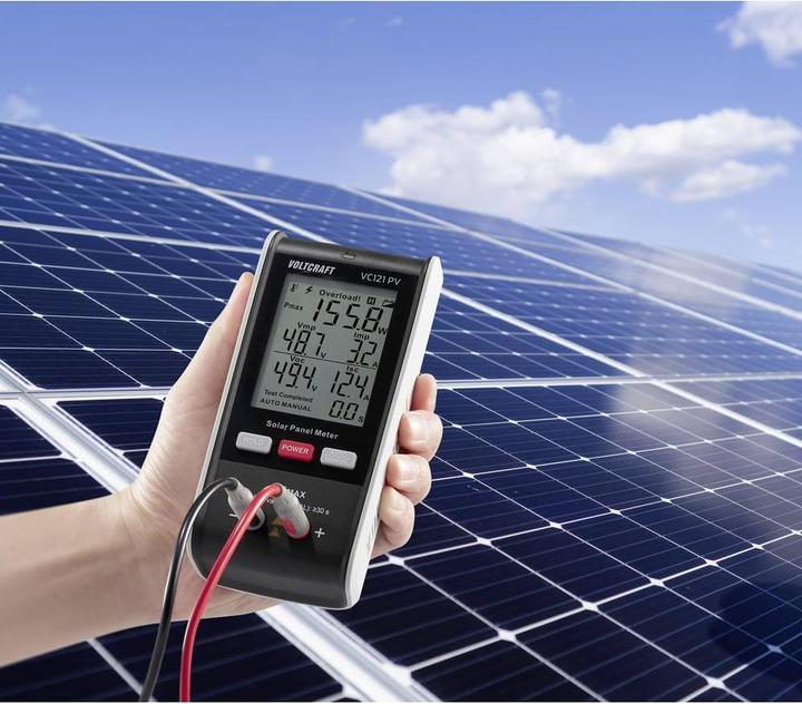 Produktbild Voltcraft VC121 PV Solarenergie-Messgerät