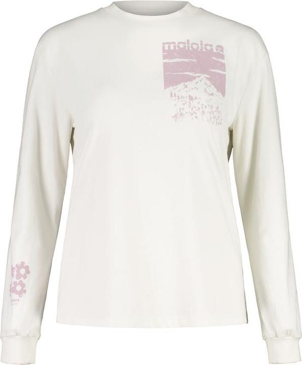 Maloja AineckM. Langarmshirt Gletschermilch Damen (XS)
