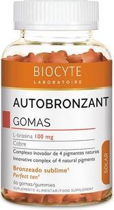 Nährwerte und Zutaten Biocyte Gummies Autobronzant (Selbstbräunungsgel)