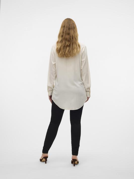 Actual product image Mamalicious Normal geschnitten Hemdkragen Ärmelbündchen mit Knopf Schmale Ärmel Hemd Hemd (XL)