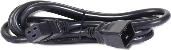 Image du produit Bachmann câble d'alimentation IEC320/C19-C20 16A/250V IEC connecteur noir 0.5m (0.50 m, CEI 320)