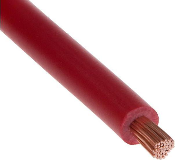 Image du produit Rs Pro BK PVC Flexi Switchgear 2.5 Red Cable (0.19 m)