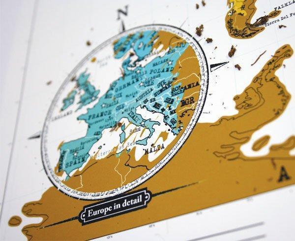 Immagine prodotto Luckies Scratch Map (42 x 30 cm)
