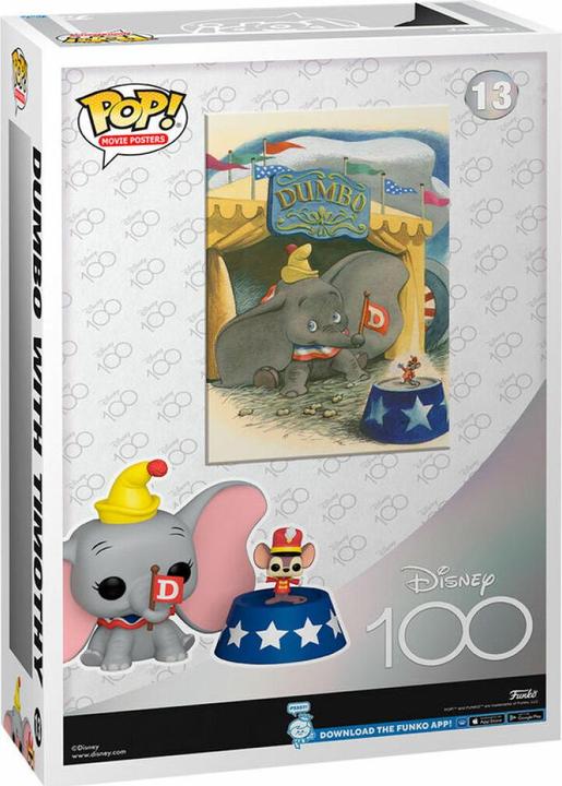 Image du produit Funko POP Movie Poster Disney 100Th Anniversary Dumbo