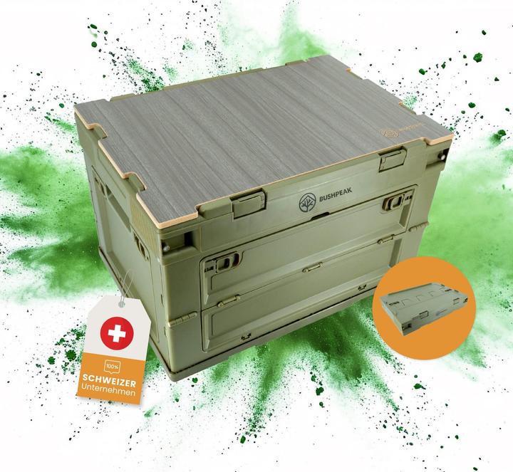 Actual product image Army Shop Foldable storage box - Flexbox 50L (50 l)
