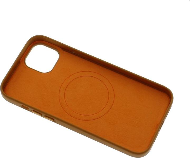 Produktbild MobileParts iPhone 14 Plus Leder Case - MagSafe - Braun (Apple iPhone 14 Plus)