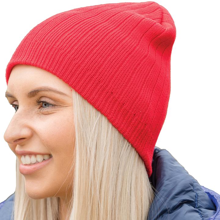 Actual product image Result Unisex Adult Knitted Cotton Beanie