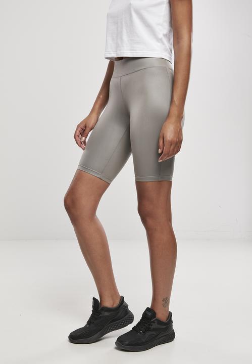 Actual product image Urban Classics Ladies Imitation Leather Cycle Shorts (4XL)