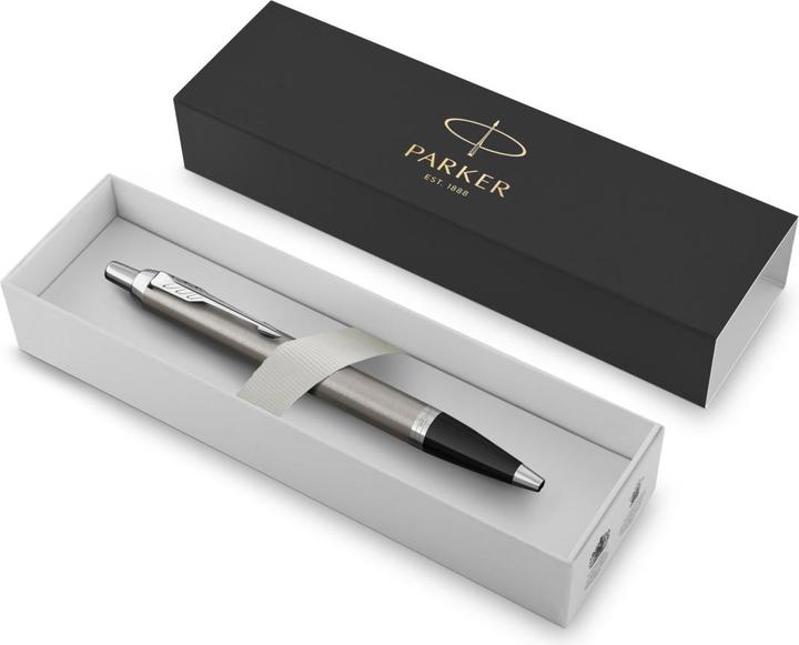 Image du produit Parker Stylo à bille IM Brushed Metal C.C. M (Acier inoxydable, 1 x)