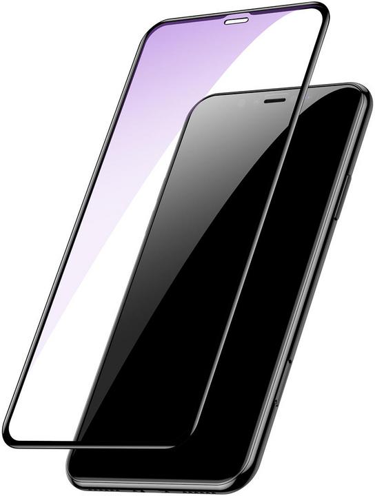 Immagine prodotto PhoneLook Vetro temperato 3D per proteggere l'iPhone 11 Pro Max da un'illuminazione blu. (1 Pezzo/i, Apple iPhone 11 Pro Max)