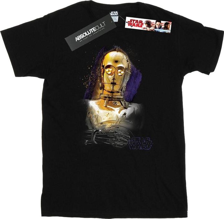 Star Wars The Last Jedi C3PO Brushed TShirt (3XL)