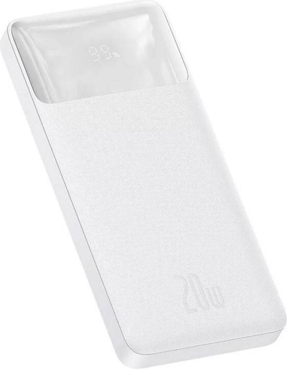 Produktbild Baseus Powerbank Bipow 10000mAh, 20W (white) (10000 mAh, 20 W, 37 Wh)