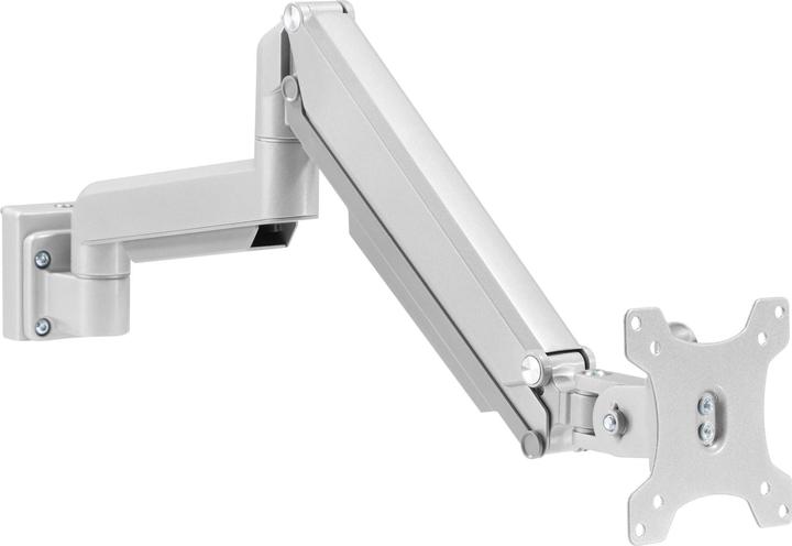 Immagine prodotto InLine Supporto per monitor con sollevatore per parete a lamelle grigio argento (Muro, Soffitto, 32.01")