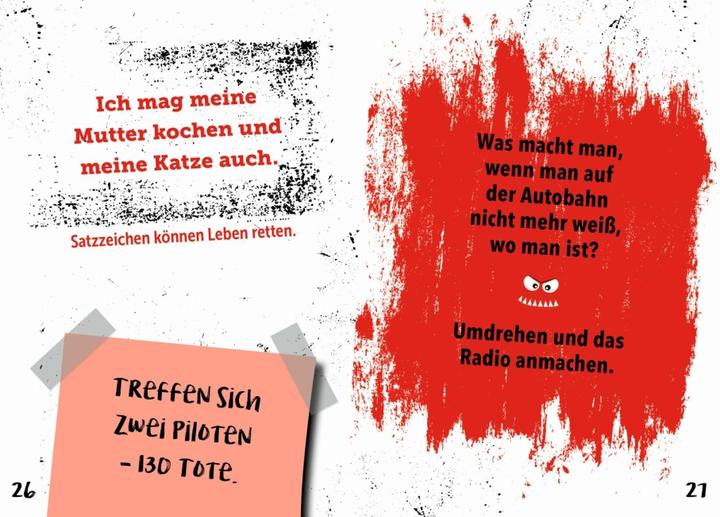 Actual product image Schwarze Witze: Böse, gemeine und politisch unkorrekte Witze und Cartoons (German, Mannfredt sample, 2020)