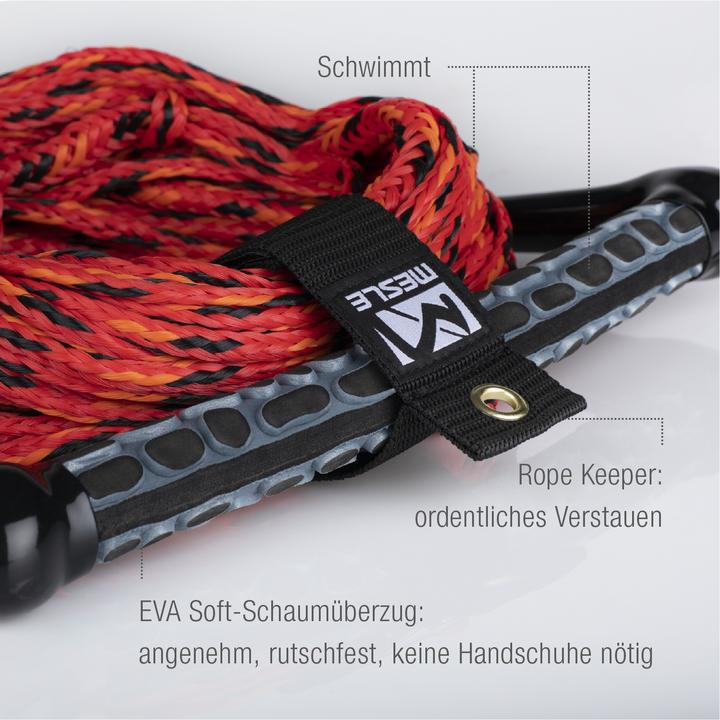 Image du produit Mesle Ligne de ski nautique et wakeboard Ergo EVA 75' 3-Loop