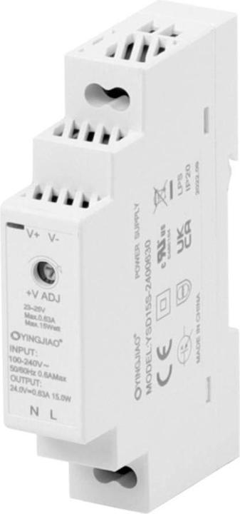 Dehner Elektronik AC/DC power supply module, closed 24 V/DC 0.63 A 15 W Anza