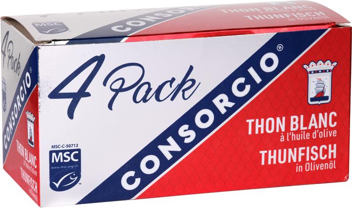 Produktbild Consorcio MSC Thunfisch weiss Olivenöl MP4 (560 g)