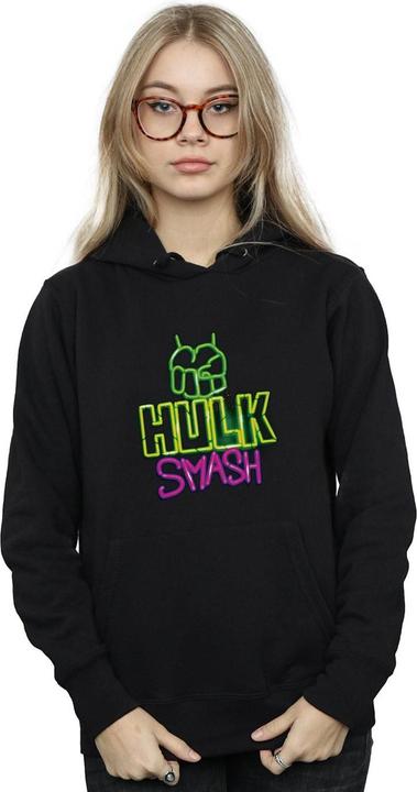 Immagine prodotto Hulk Smash Felpa con Cappuccio Donna (XXL)