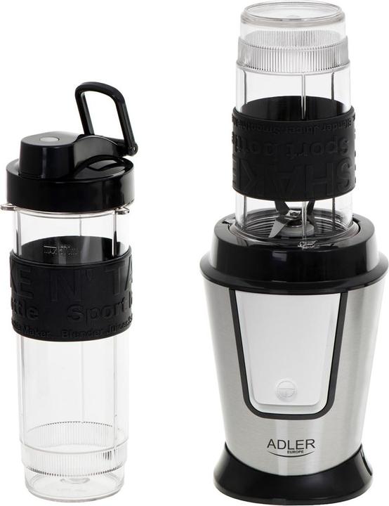Produktbild Adler Mixer AD 4081 Tabletop, 800 W, Jar material BPA Free Plastic, Jar capacity 0.57 and 0.4 L, Ice crush (EU-Stecker, 800 W)