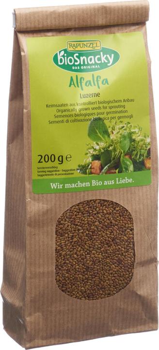 Actual product image Rapunzel Organic Snacky Alfalfa Alfalfa (200 g)