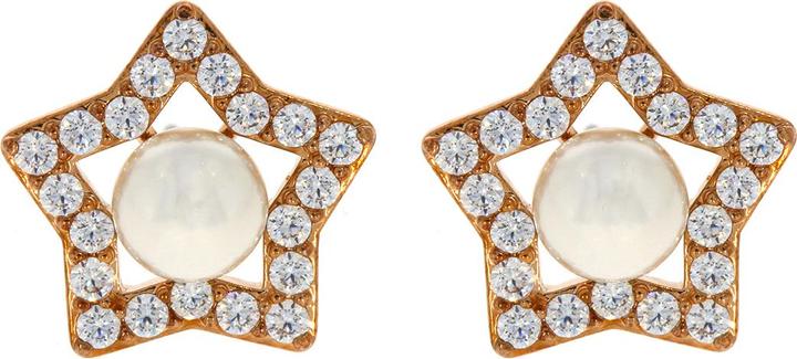 Produktbild Swarovski Stella Star Ohrstecker Kristallperlen Rosé (Swarovski Metall)