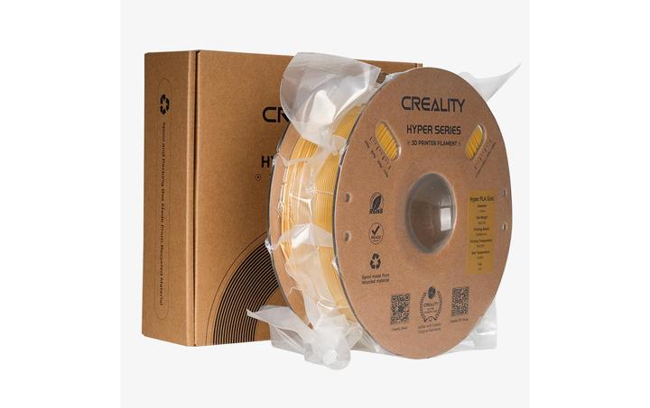 Actual product image Creality Hyper 1.75mm PLA 3D Printing Filament 1kg (PLA, 1.75 mm, 1000 g, Gold)